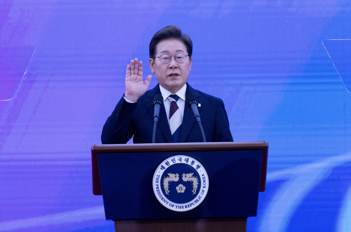 Tân Tổng thống Hàn Quốc Lee Jae Myung. Ảnh: REUTERS.