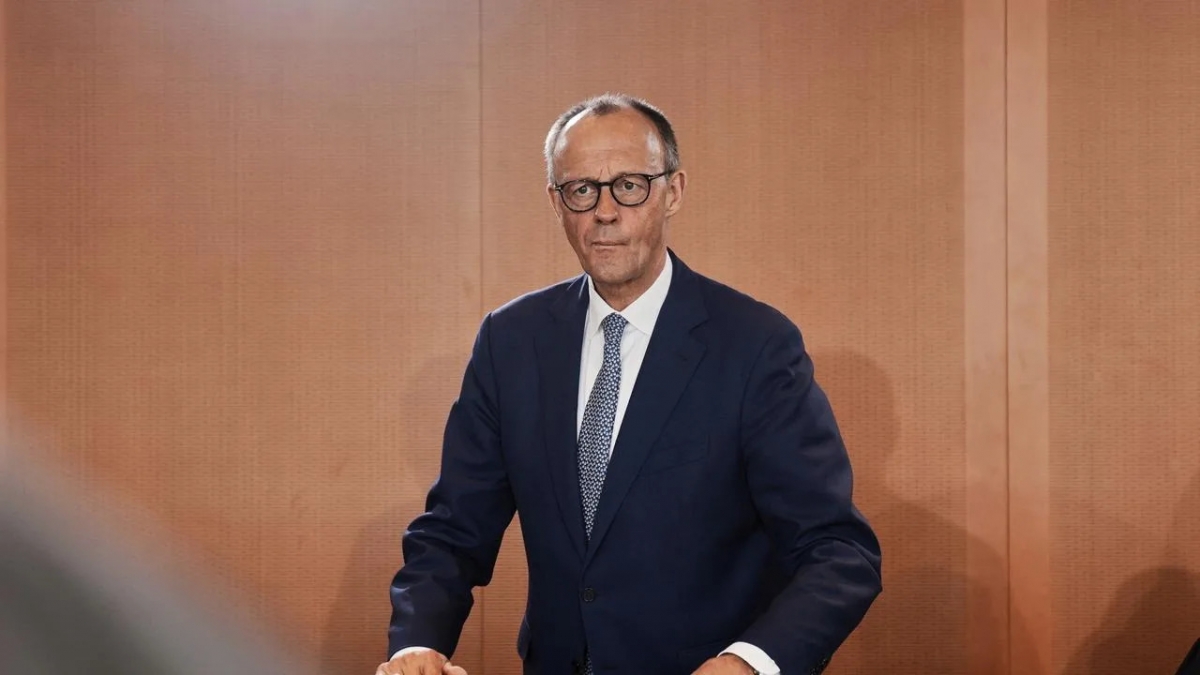 Thủ tướng Đức Friedrich Merz nhấn mạnh G7 cần thể hiện lập trường đoàn kết trước vấn đề xung đột Israel-Iran - Ảnh: Yahoo