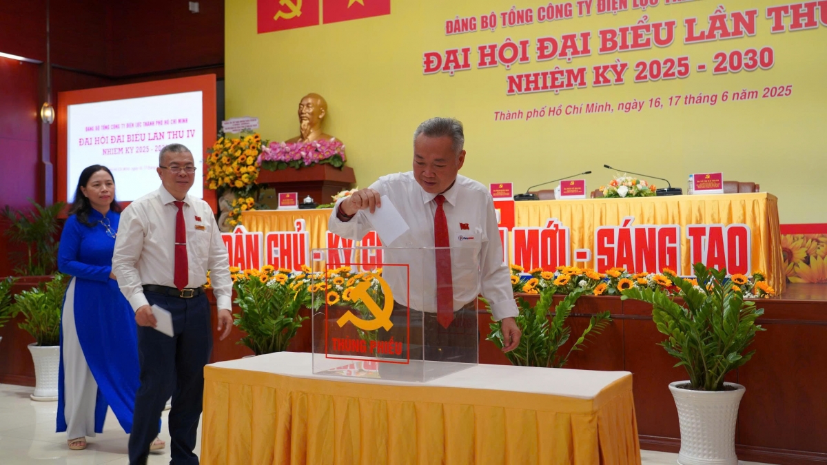 Công tác bầu cử tại Đại hội