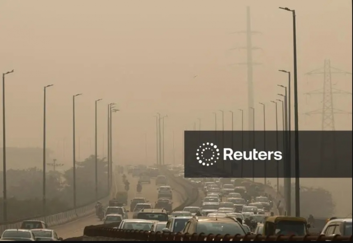 New Delhi quyết tâm xử lý cuộc khủng hoảng ô nhiễm không khí. Ảnh: Reuters.