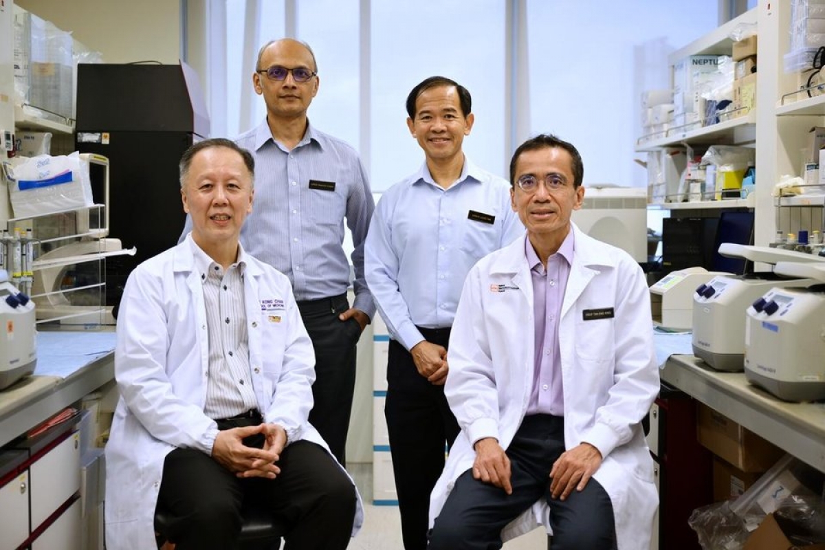 Các chuyên gia tại Viện Khoa học thần kinh quốc gia Singapore_Nguồn: Ng Sor Luan_Straits Times