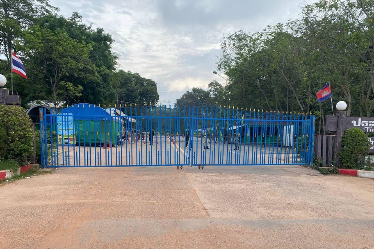 Cửa khẩu Campuchia - Thái Lan.