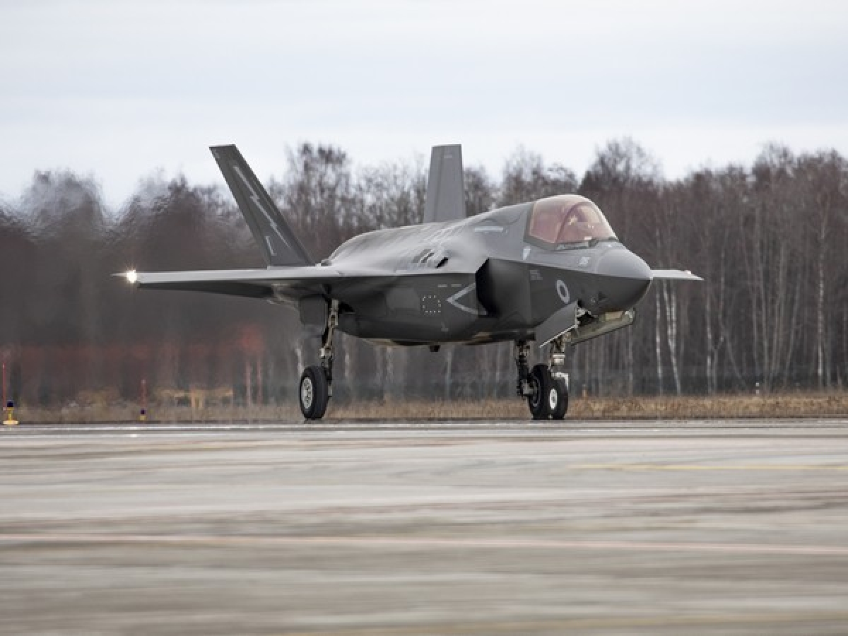 Máy bay chiến đấu F-35B của Quân đội Hoàng gia Anh (Ảnh X)