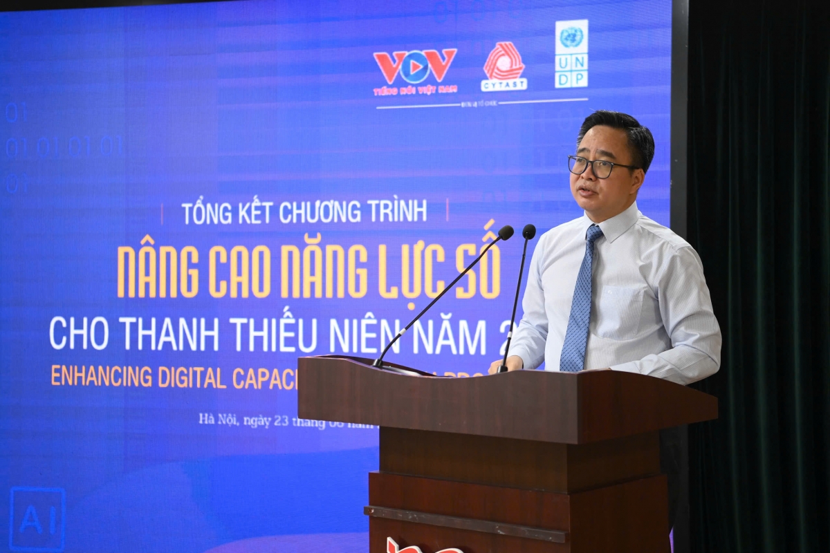Ông Phạm Mạnh Hùng, Phó Tổng giám đốc Đài Tiếng nói Việt Nam