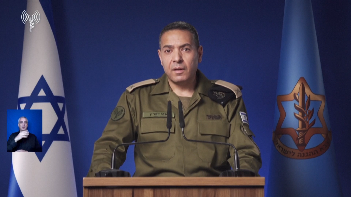 Effie Defrin- Người phát ngôn của quân đội Israel (ảnh Reuters)