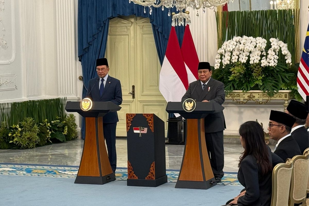 Tổng thống Indonesia Prabowo Subianto và Thủ tướng Malaysia Dato’ Seri Anwar Ibrahim - Nguồn Kompass