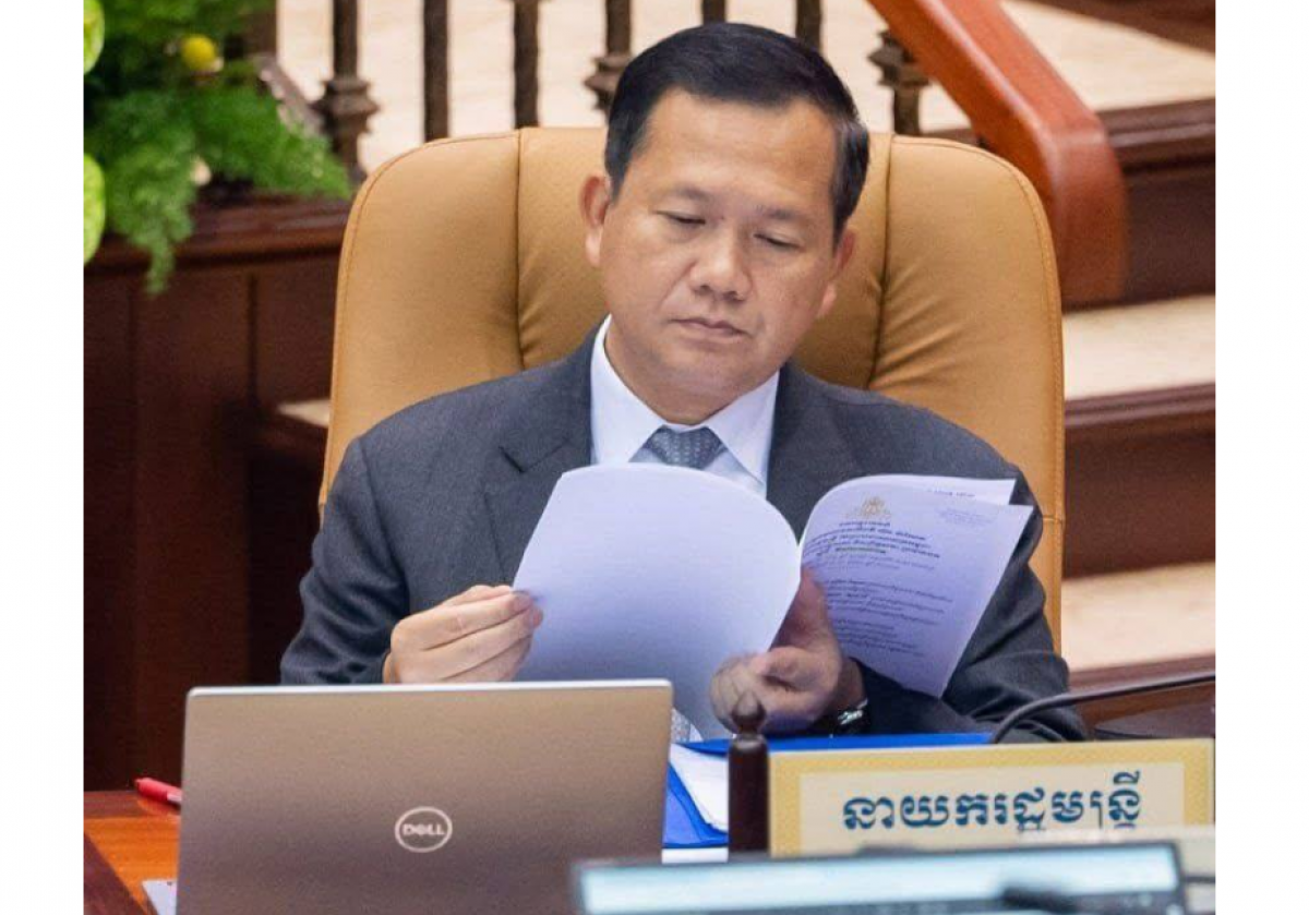 Thủ tướng Hun Manet ( ảnh FB nhân vật)