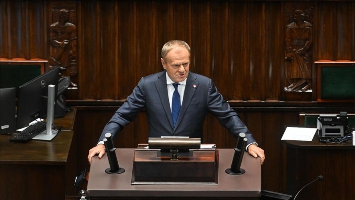 Thủ tướng Ba Lan Donald Tusk (Ảnh-aa.com.tr)