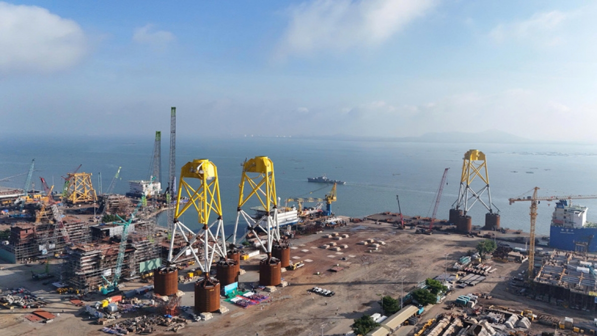 Petrovietnam tiên phong trong lĩnh vực công nghiệp năng lượng ngoài khơi. Ảnh: Petrovietnam