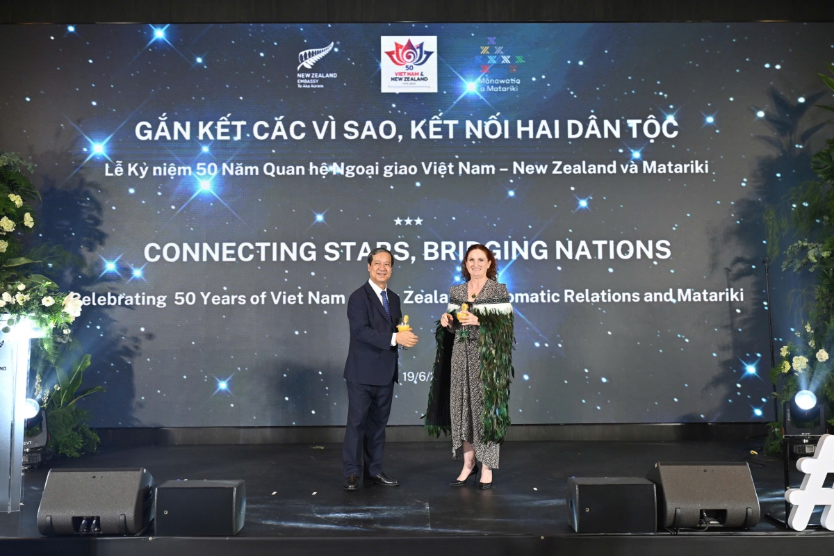 Lễ kỷ niệm 50 năm thiết lập quan hệ ngoại giao Việt Nam - New Zealand (19/6/1975-19/6/2025) và chào đón Tết cổ truyền Matariki.