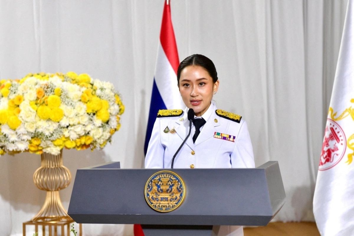 Ảnh Thủ tướng Thái Lan Paetongtarn Shinawatra - Nguồn Reuters