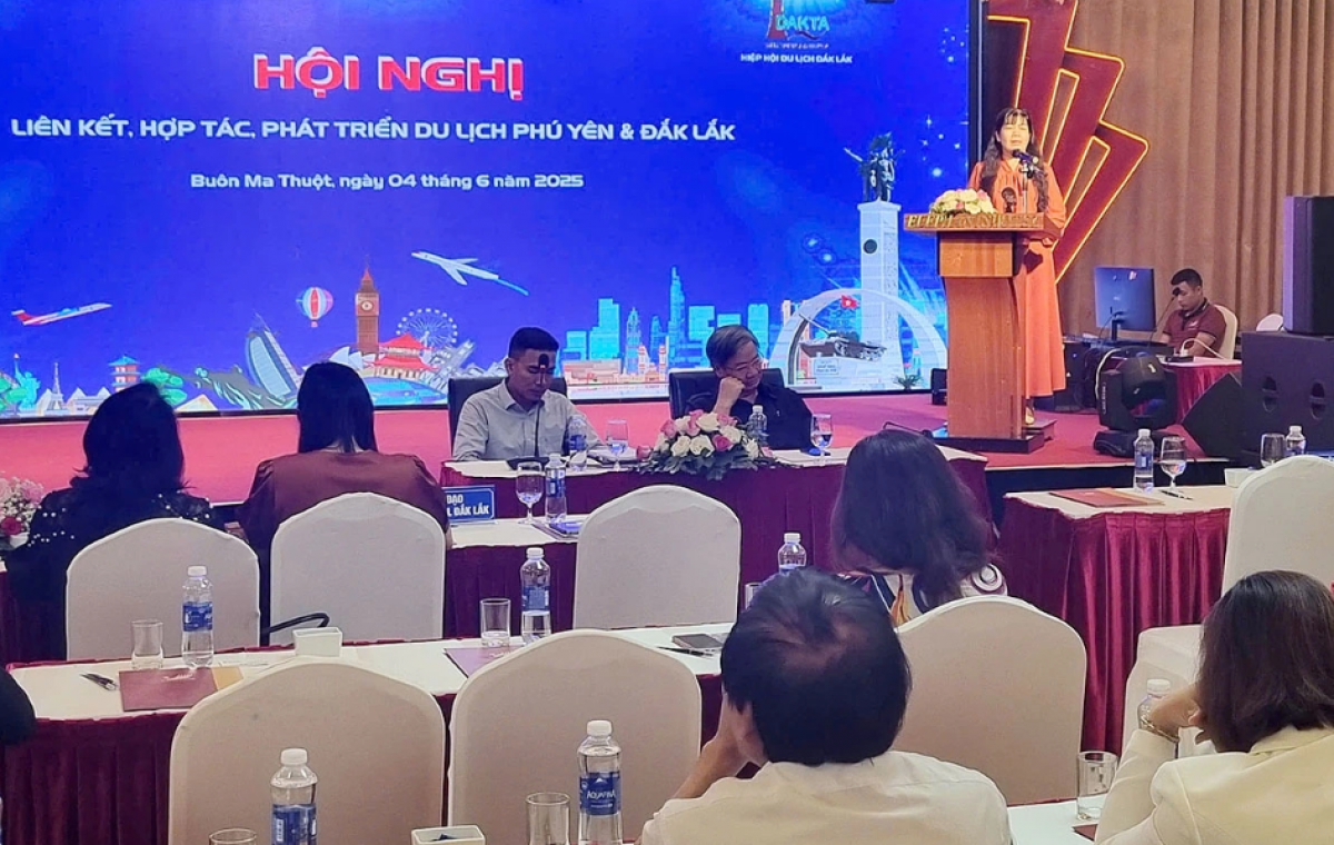 Hiệp hội du lịch 2 tỉnh Đắk Lắk - Phú Yên cùng bàn bạc kế hoạch liên kết, hợp tác phát triển du lịch.