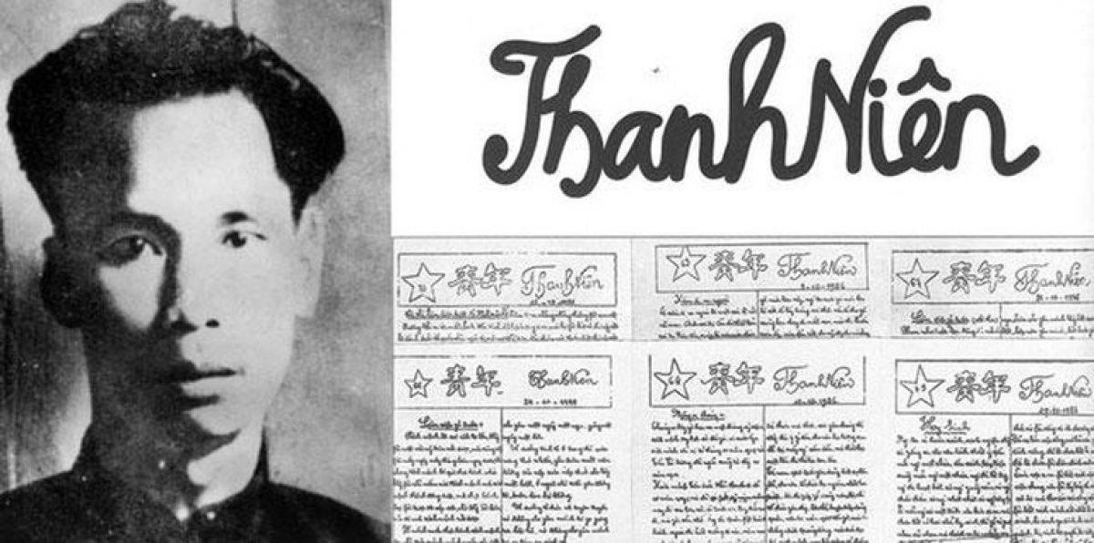 Báo Thanh niên, cơ quan ngôn luận của Hội Việt Nam Cách mạng Thanh niên do Nguyễn Ái Quốc sáng lập tại Quảng Châu (Trung Quốc)