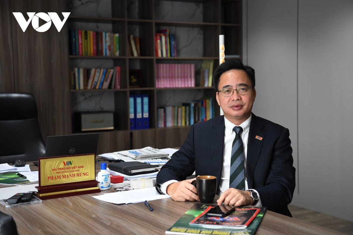 Nhà báo Phạm Mạnh Hùng, Phó TGĐ Đài Tiếng nói Việt Nam (VOV)