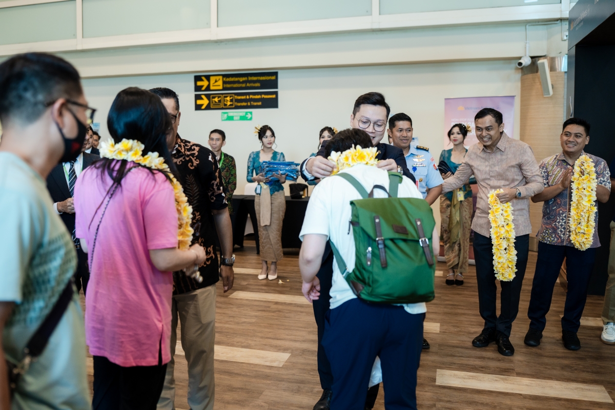 Các hoạt động đón hành khách tại sân bay quốc tế Ngurah Rai – Denpasar- (ảnh VOV)