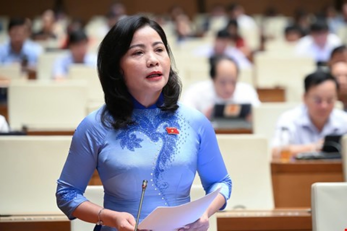 Đại biểu Nguyễn Thị Thu Nguyệt, đoàn Đắk Lắk