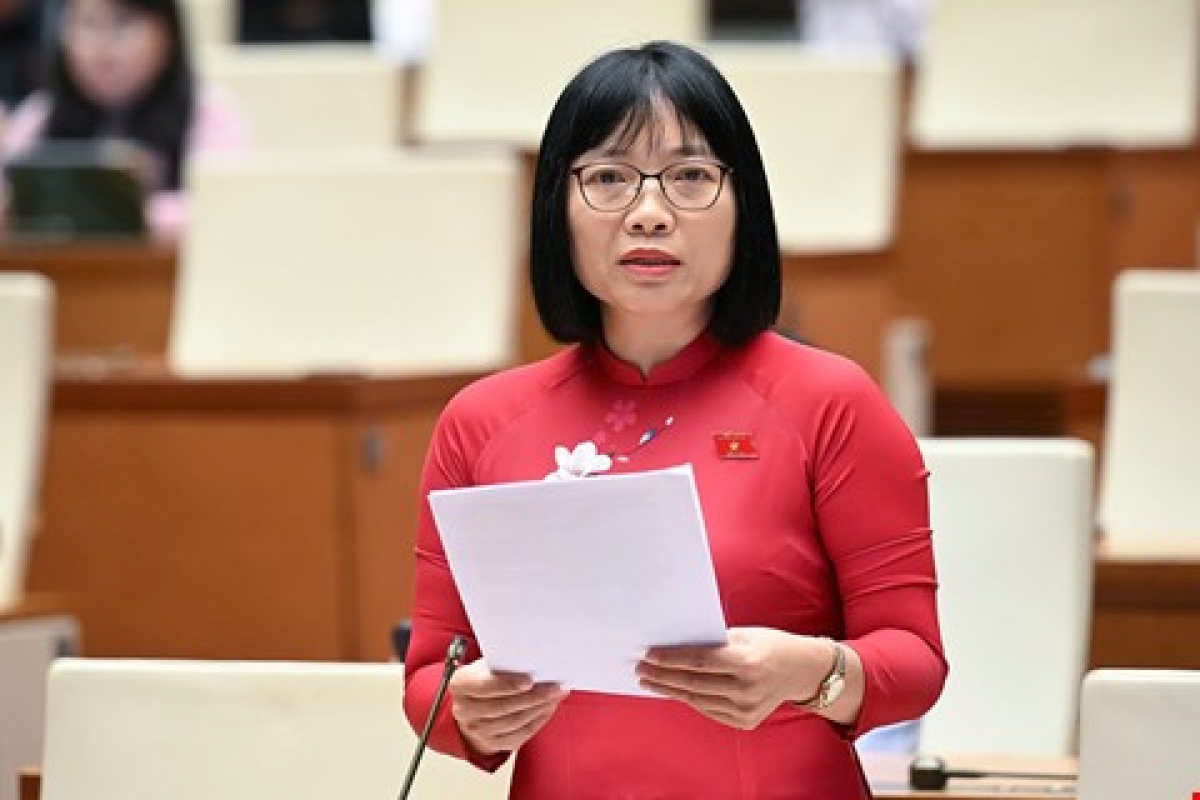 Đại biểu Nguyễn Thị Việt Nga, đoàn Hải Dương