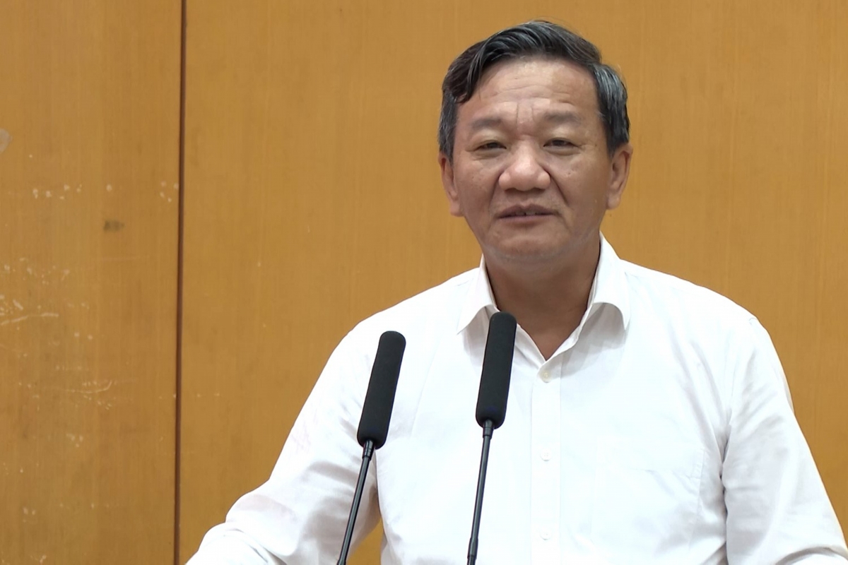 Đại sứ Việt Nam tại Lào Nguyễn Minh Tâm.
