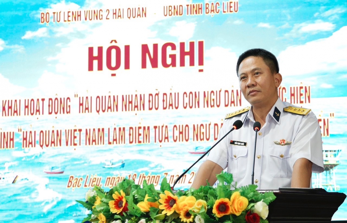 Đại tá Trần Mạnh Chiến, Chính ủy BTL Vùng 2 Hải quân