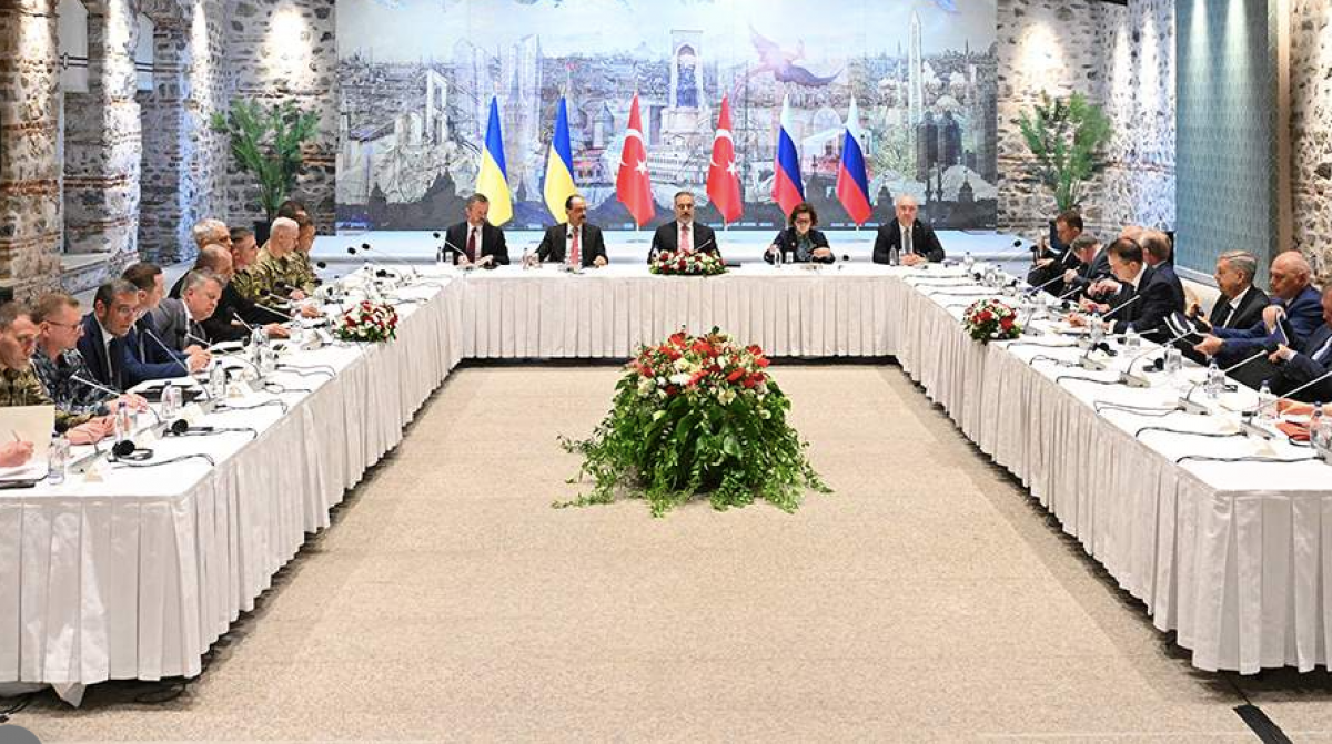 Quang cảnh cuộc đàm phán Nga-Ukraine tại Istanbul, Thổ Nhĩ Kỳ. Ảnh: Izvestia