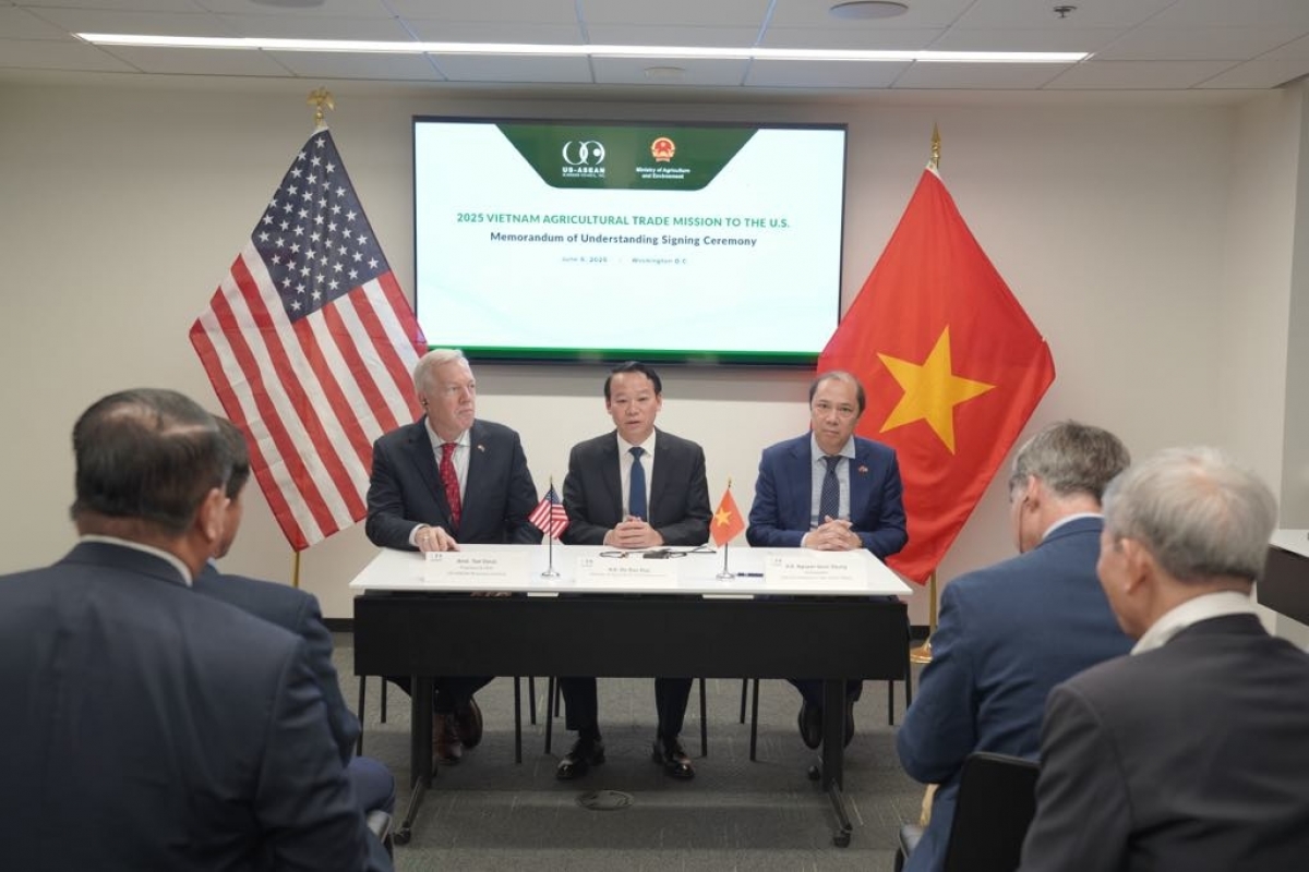 Bộ trưởng Đỗ Đức Duy chủ trì phiên thảo luận về tăng cường thương mại nông sản Việt Nam - Hoa Kỳ