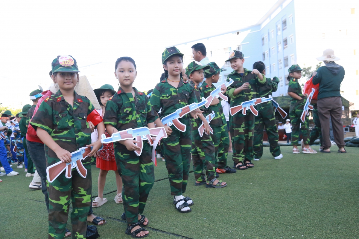 Một số tiết mục của các cháu thiếu nhi trong Hội thi