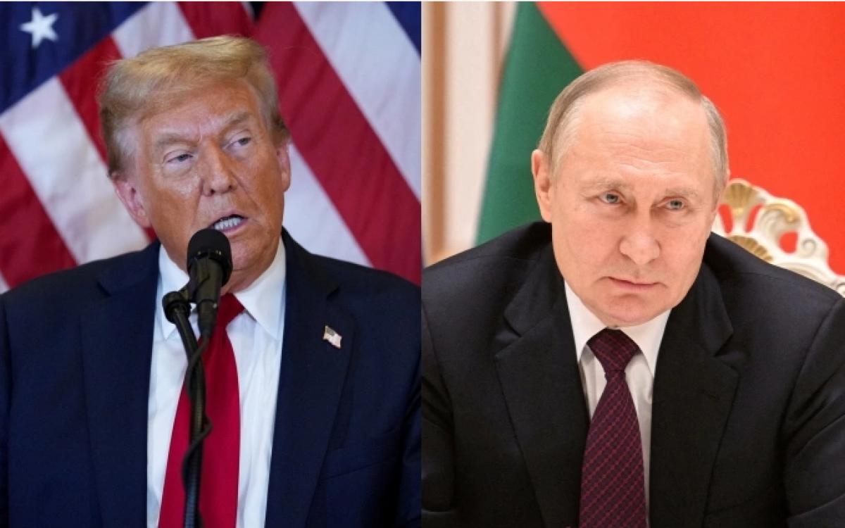 Tổng thống Mỹ Donald Trump điện đàm với Tổng thống Nga Vladimir Putin