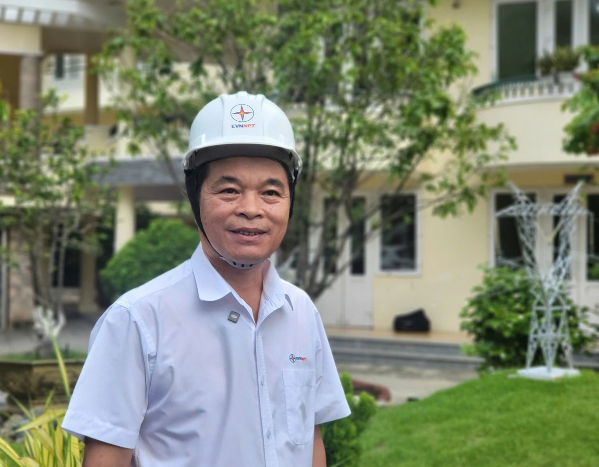 Kỹ sư Đinh Văn Cường - PGĐ Công ty Truyền tải điện 3 (PTC3)