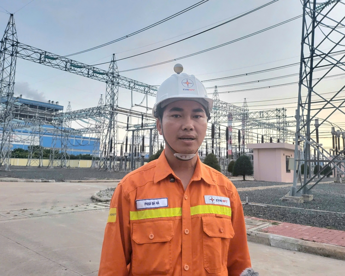 KS. Phạm Bá Hà - Trạm phó TBA 500kV Vĩnh Tân
