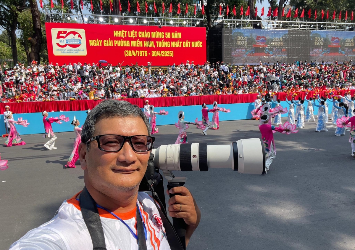 Phóng viên Hoàng Hùng (Báo Sài Gòn Giải phóng)