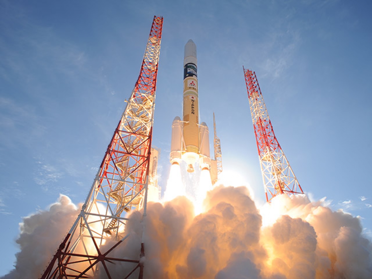 Sứ mệnh thứ 40 của H2A (ảnh JAXA).
