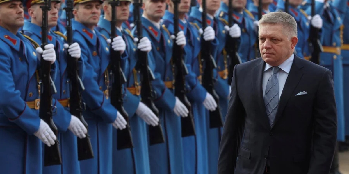 Thủ tướng Slovakia Robert Fico (Ảnh-Reuters)