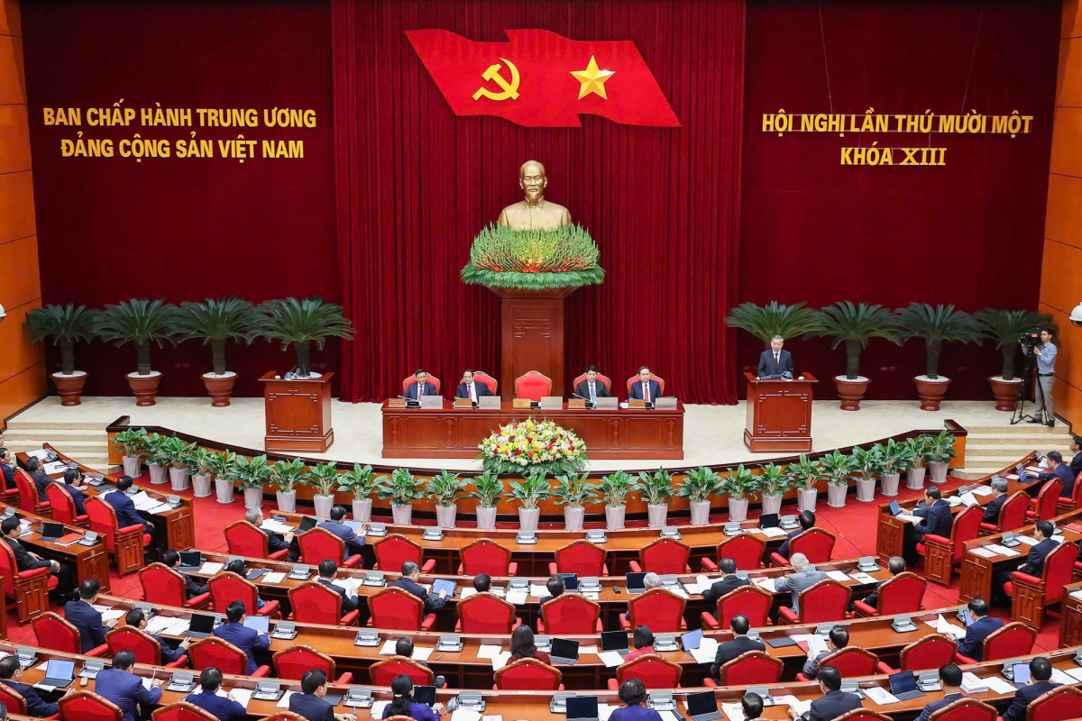 Toàn cảnh Hội nghị Trung ương 11 khóa XIII