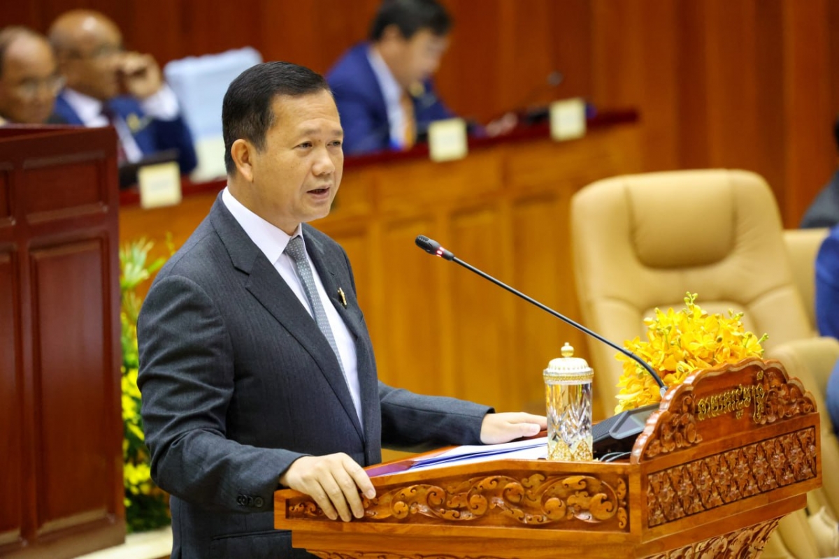 Thủ tướng Campuchia Hun Manet.