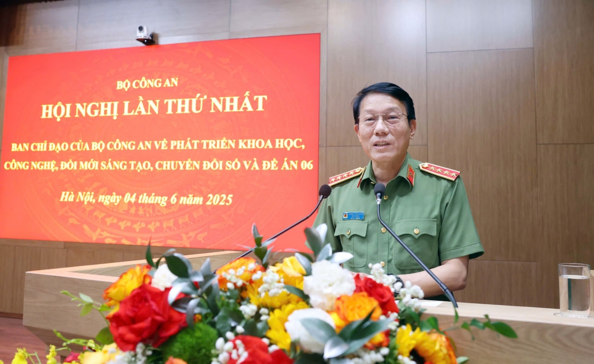 Đại tướng Lương Tam Quang, Bộ trưởng Bộ Công an phát biểu chỉ đạo kết luận Hội nghị