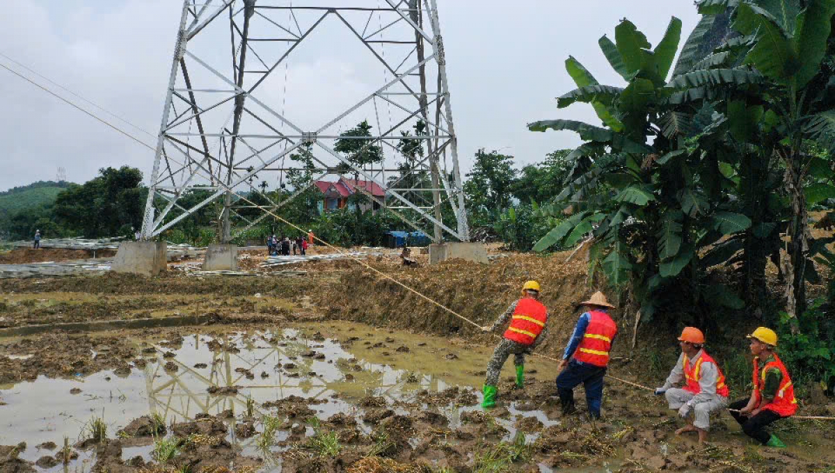 Thi công trong điều kiện mưa nắng bất thường