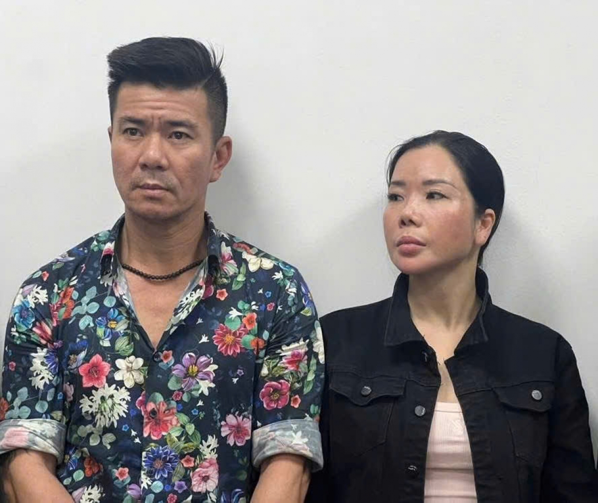 Nguyễn Mai Anh và chồng Lại Văn Đông.