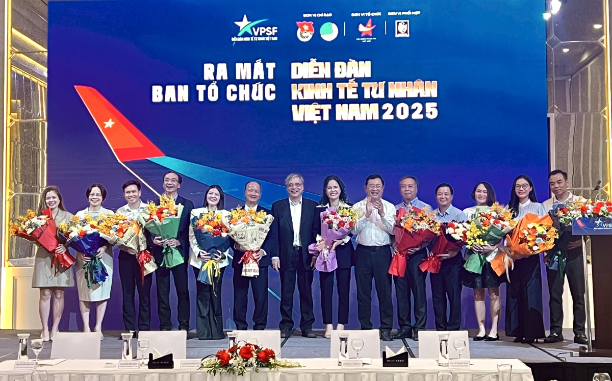 Ra mắt Ban tổ chức diễn đàn kinh tế tư nhân 2025