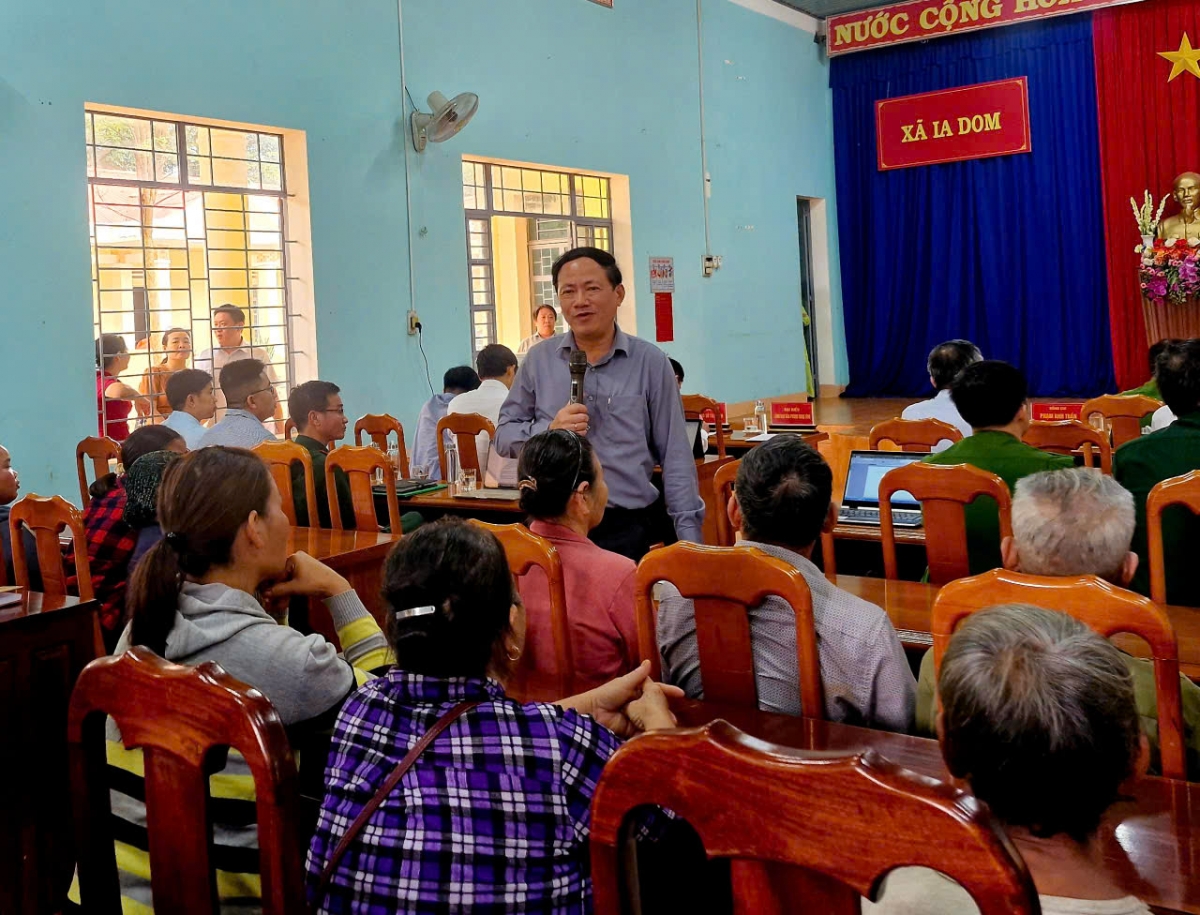 Ông Phạm Anh Tuấn cho rằng, địa phương có nhiều tiềm năng để phát triển. (ảnh: Nguyễn Thảo)