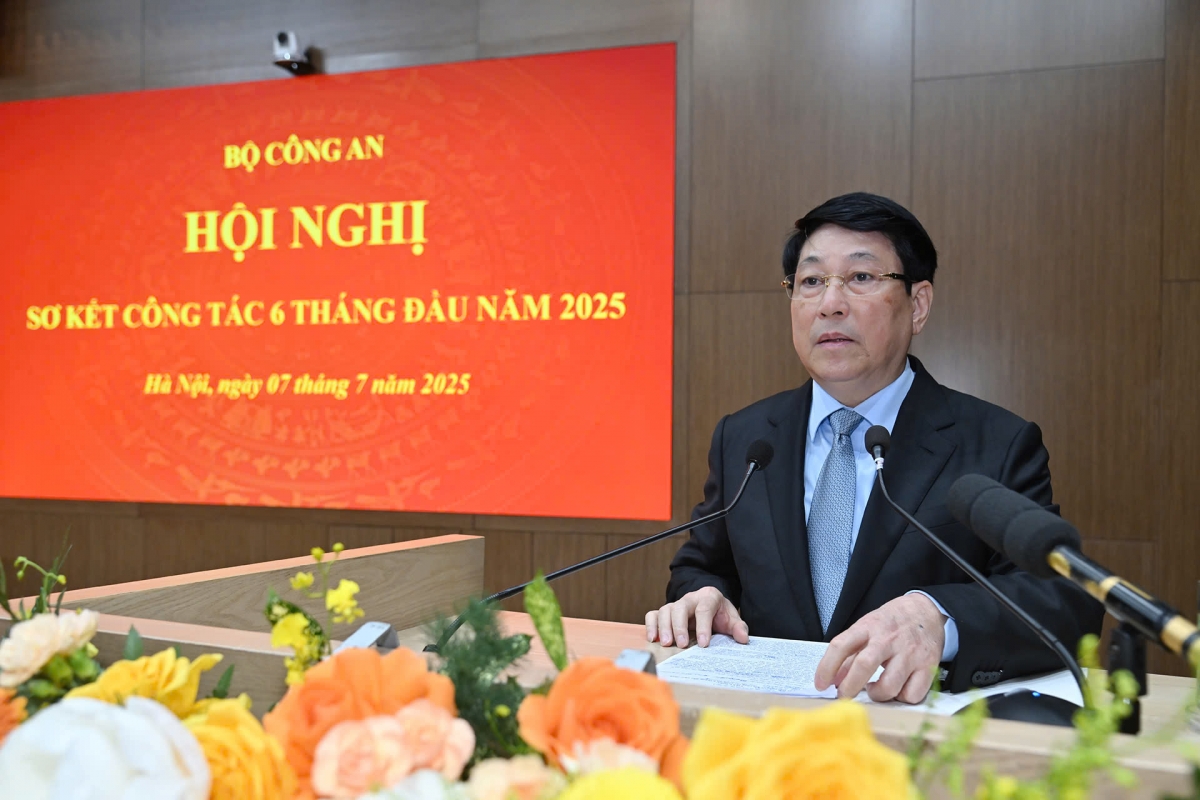 Chủ tịch nước Lương Cường phát biểu chỉ đạo hội nghị
