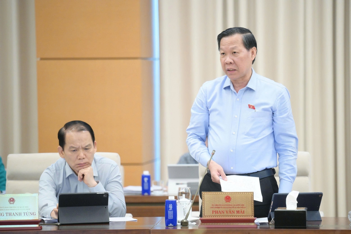 Chủ nhiệm Ủy ban Kinh tế và Tài chính Quốc hội Phan Văn Mãi