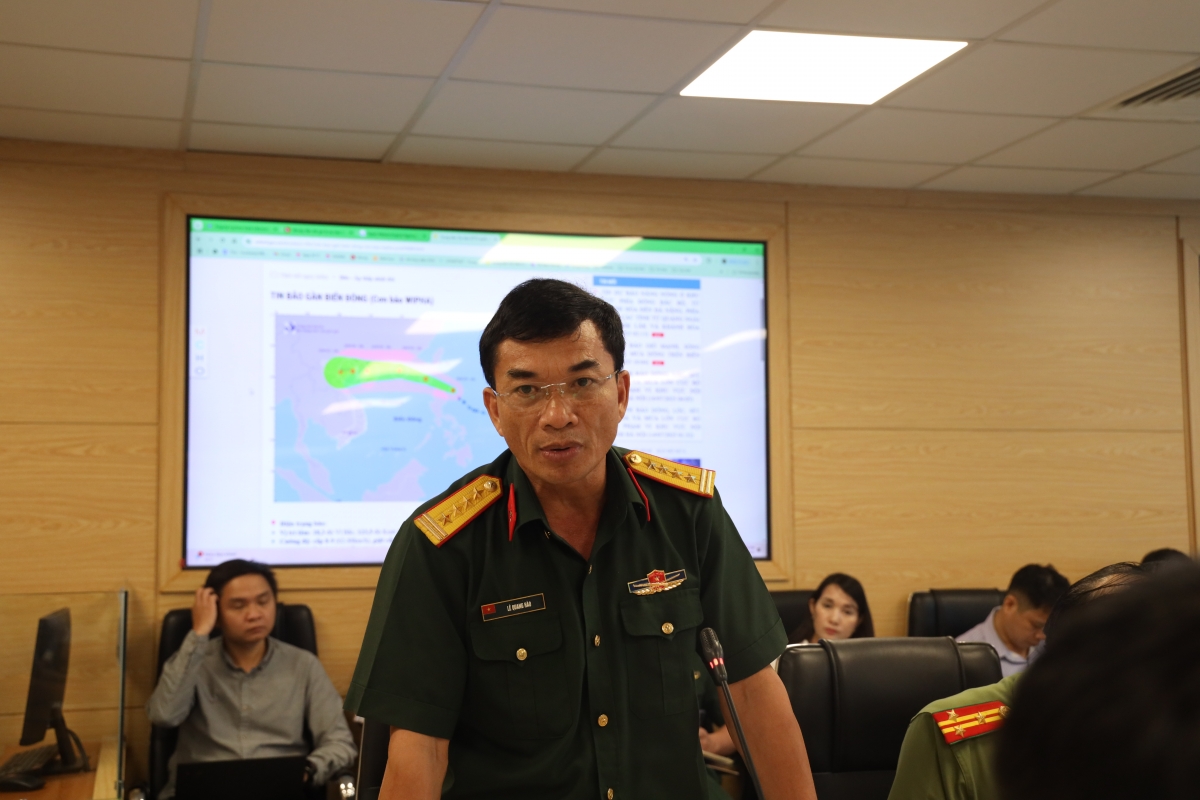 Đại tá Lê Quang Hào, Trưởng phòng Phòng chống thiên tai, Cục cứu hộ-cứu nạn, Bộ Tổng tham mưu Quân đội nhân dân Việt Nam