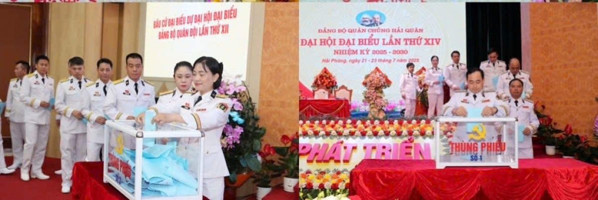 Bầu Đoàn đại biểu đi dự Đại hội Đảng bộ Quân đội lần thứ XII