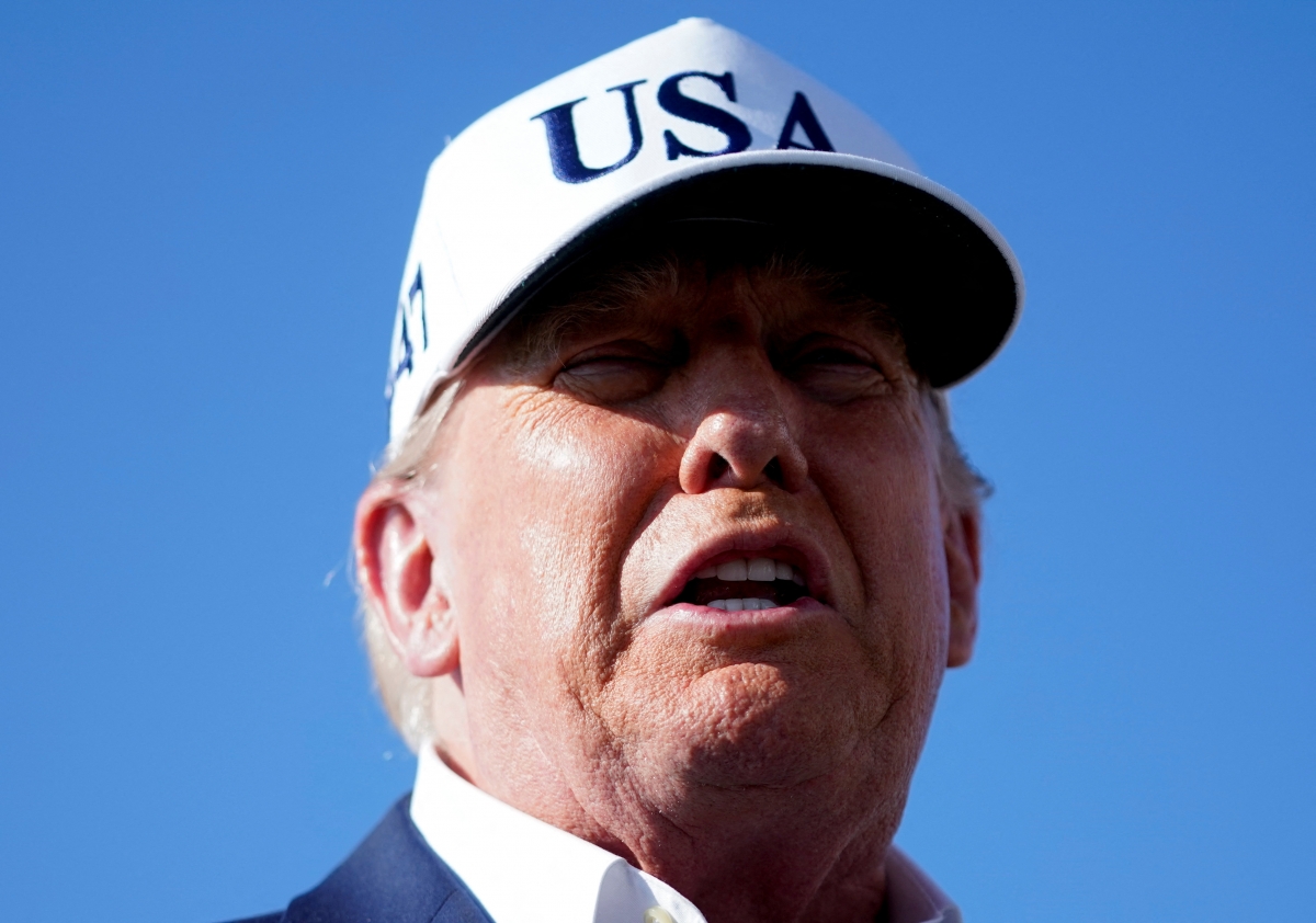 Tổng thống Donald Trump. Ảnh reuters