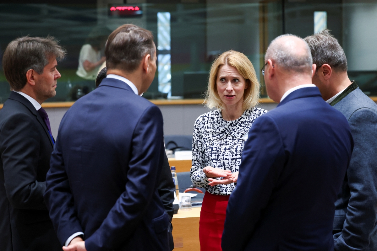 Các Ngoại trưởng EU nhóm họp tại Brussels (Bỉ)- Nguồn: Reuters