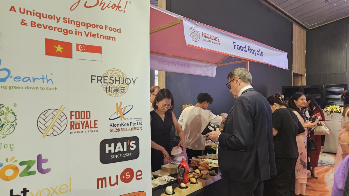 Các món ăn Singapore đa dạng tại Lễ hội
