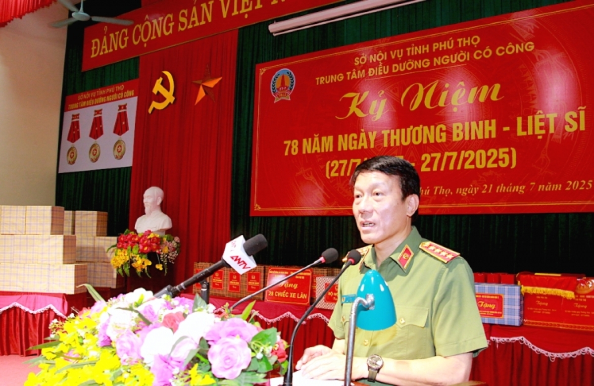 Bộ trưởng Lương Tam Quang phát biểu tại chương trình