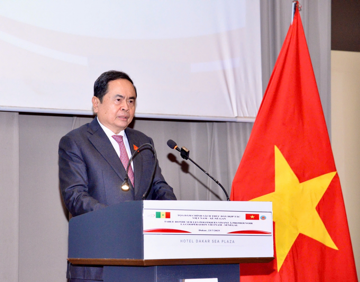 CTQH Trần Thanh Mẫn tham dự Diễn đàn doanh nghiệp Việt Nam - Senegal