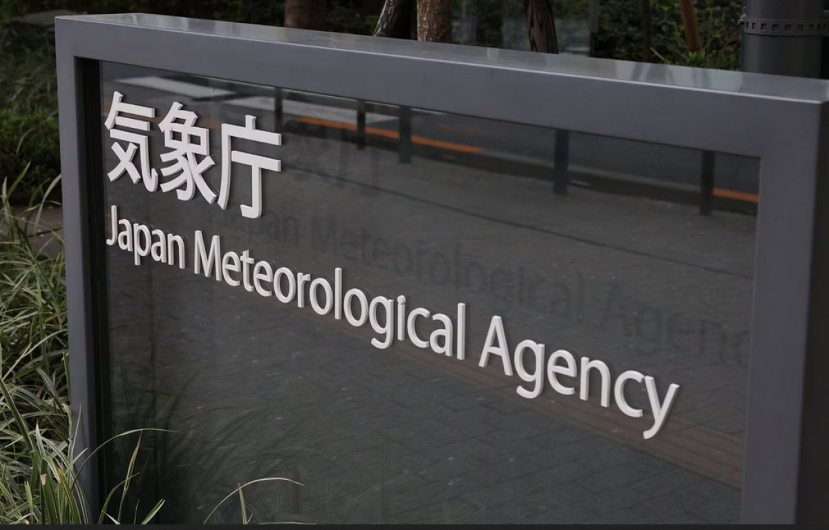 Cơ quan khí tượng Nhật Bản (ảnh VOV Tokyo)