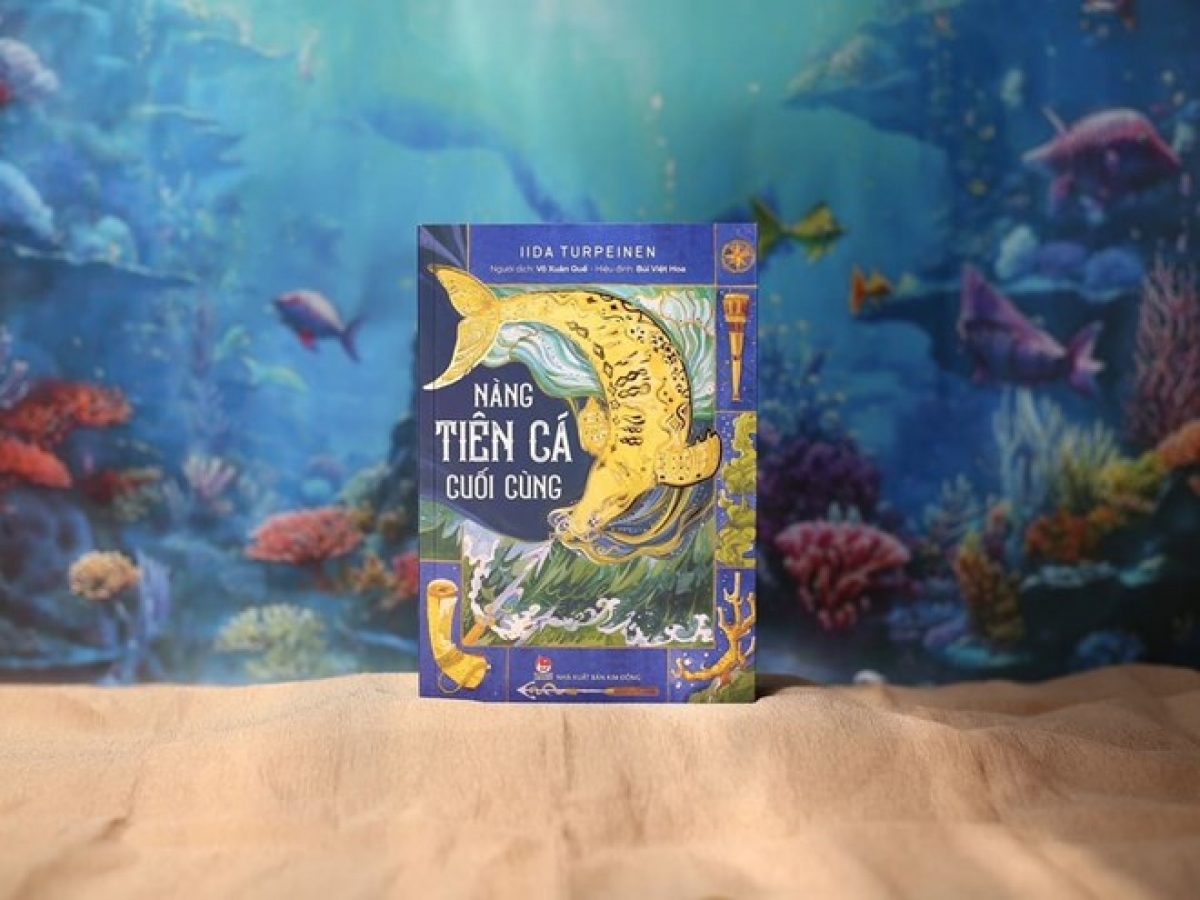 "Nàng tiên cá cuối cùng" của tác giả Iidia Turpeinen do nhà xuất bản Kim Đồng phát hành. Ảnh: Nhà xuất bản